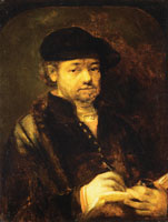 Follower or copy after Rembrandt Self-Portrait