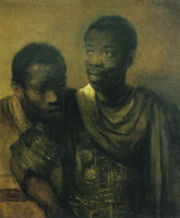 Rembrandt The Two Moors