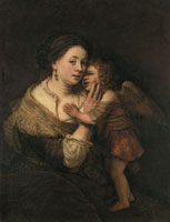 Rembrandt Venus and Cupid