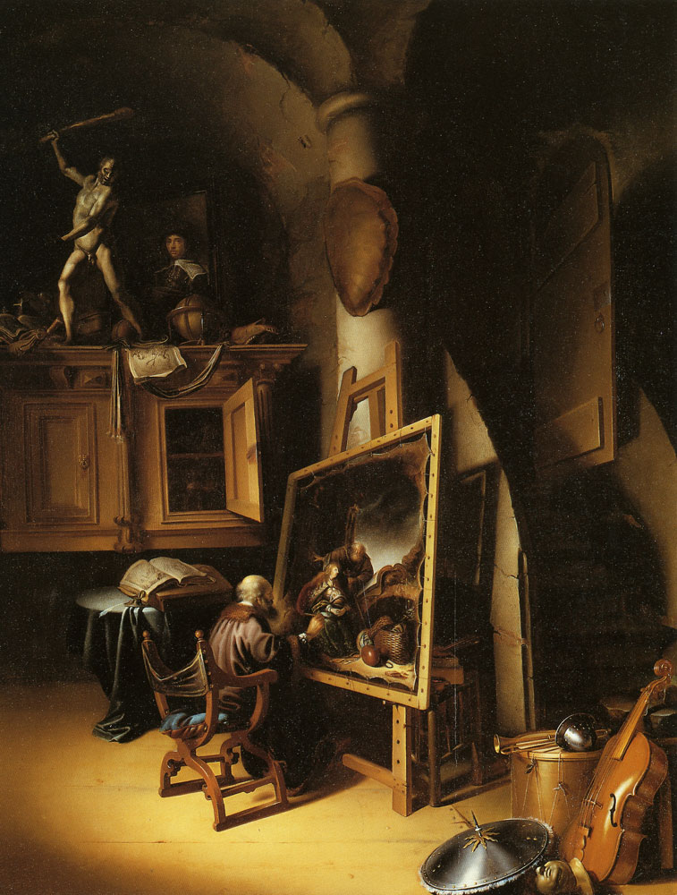 Adriaen van Gaesbeeck - The old painter
