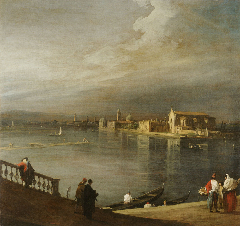 Canaletto - San Christoforo, San Michele and Murano from the Fondamenta Nuove