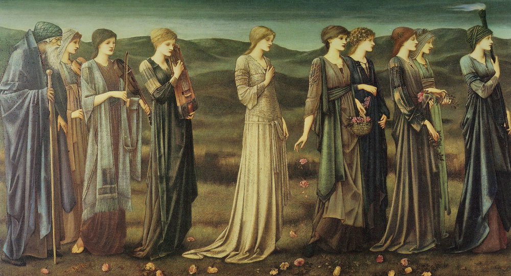 Edward Burne-Jones - The wedding of Psyche