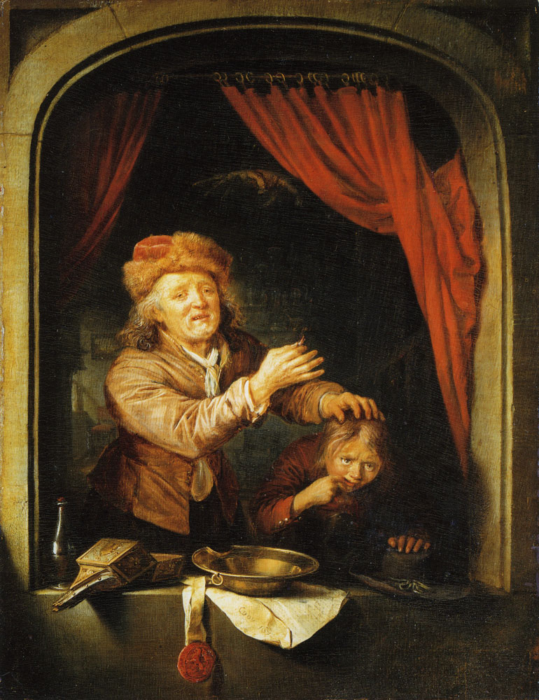 Gerard Dou - The Tooth-Puller