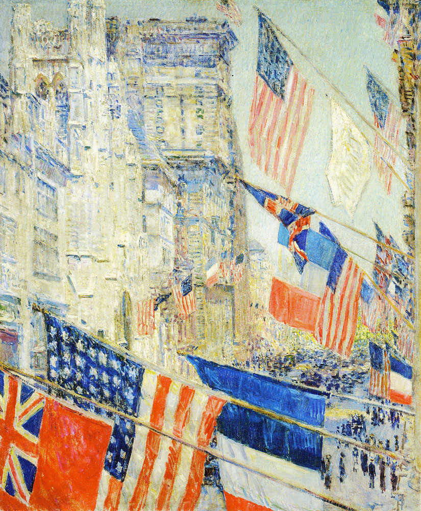 Childe Hassam - Allies Day, May 1917