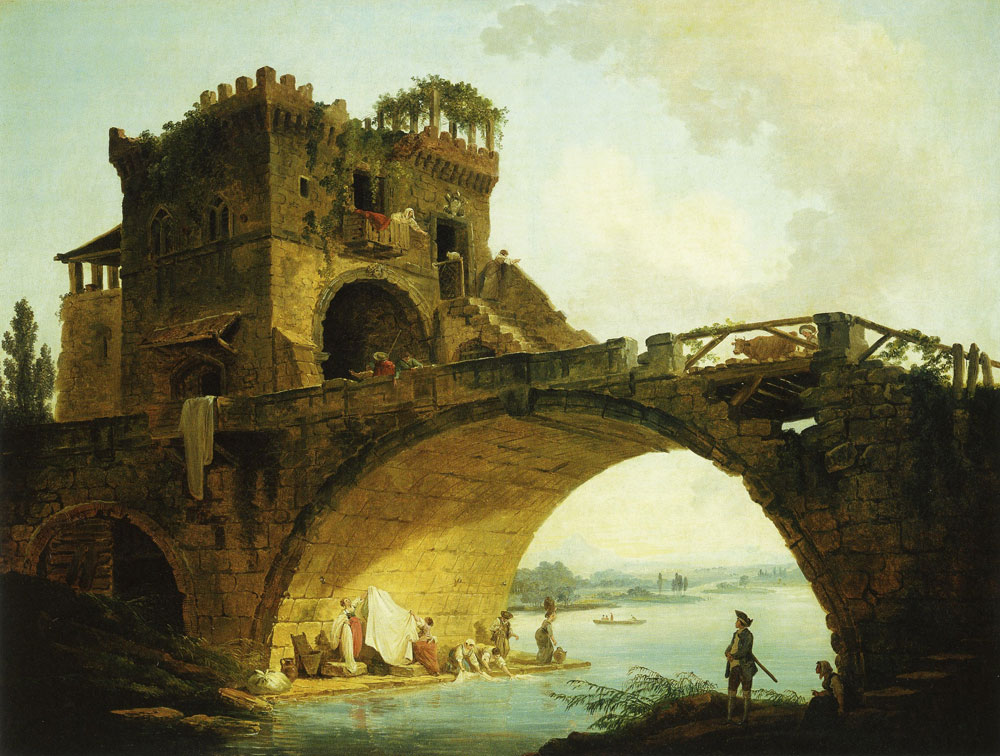 Hubert Robert - The Ponte Salario