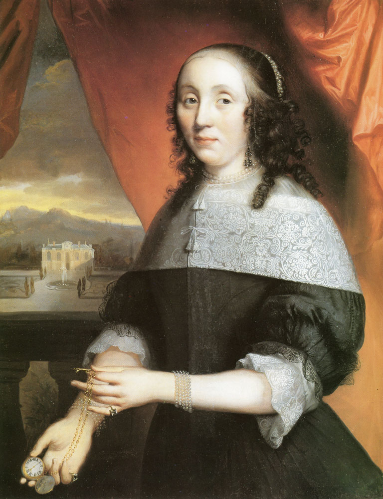 Jacobus Leveck - Portrait of Maria van der Graeff