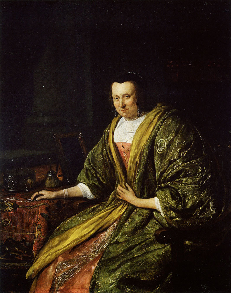 Jan Steen - Portrait of Geertruy Gael