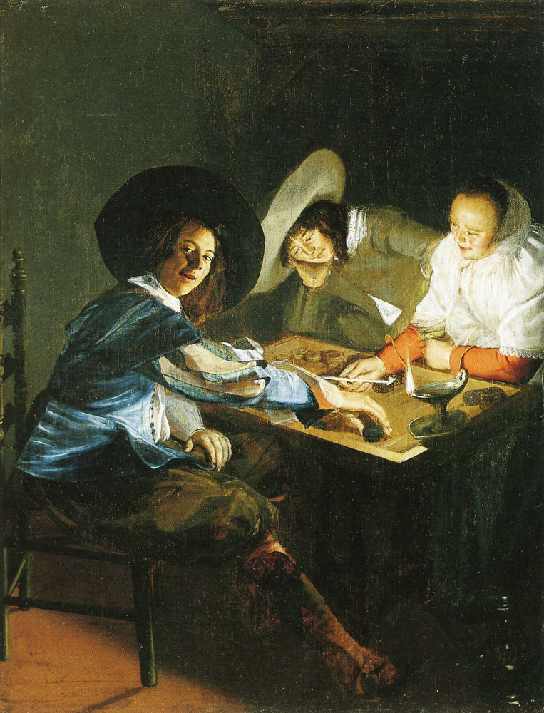 Judith Leyster - A Game of Tric-Trac