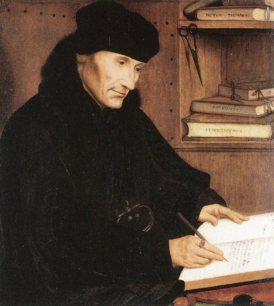 Quinten Massys - Desiderius Erasmus