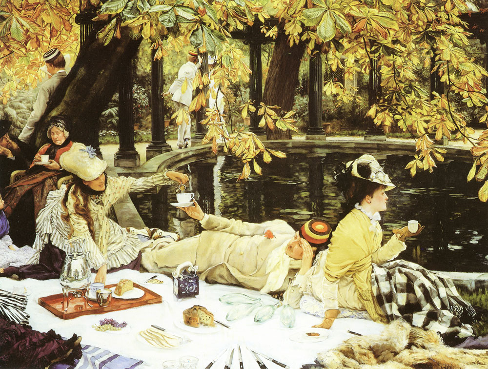 James Tissot - Holyday (The picnic)