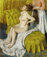 Edgar Degas Woman Having Her Hair Combed