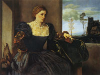 Giovanni Girolamo Savoldo Portrait of a Woman