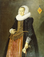 Frans Hals Portrait of Aletta Hanemans