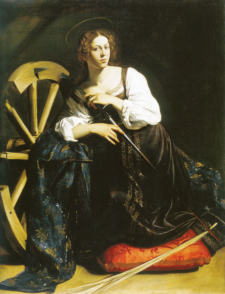 Caravaggio - St. Catherine