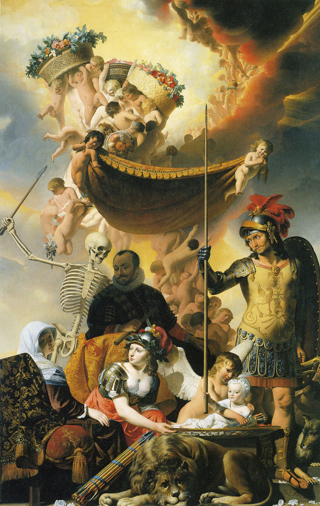 Cesar van Everdingen - Allegory on the Birth of Frederick Henry