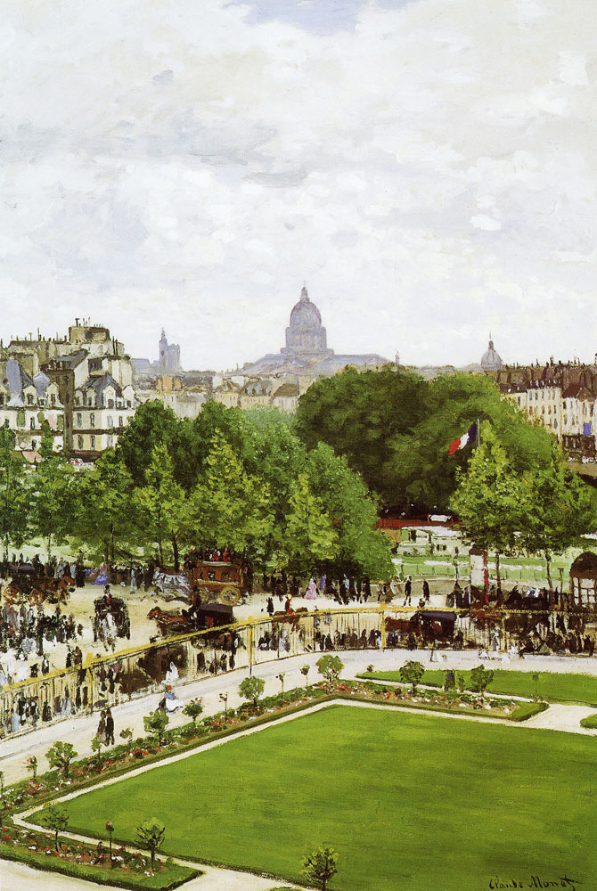 Claude Monet - Garden of the Princess, Louvre