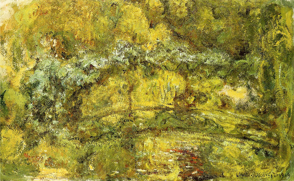 Claude Monet - The Japanese bridge