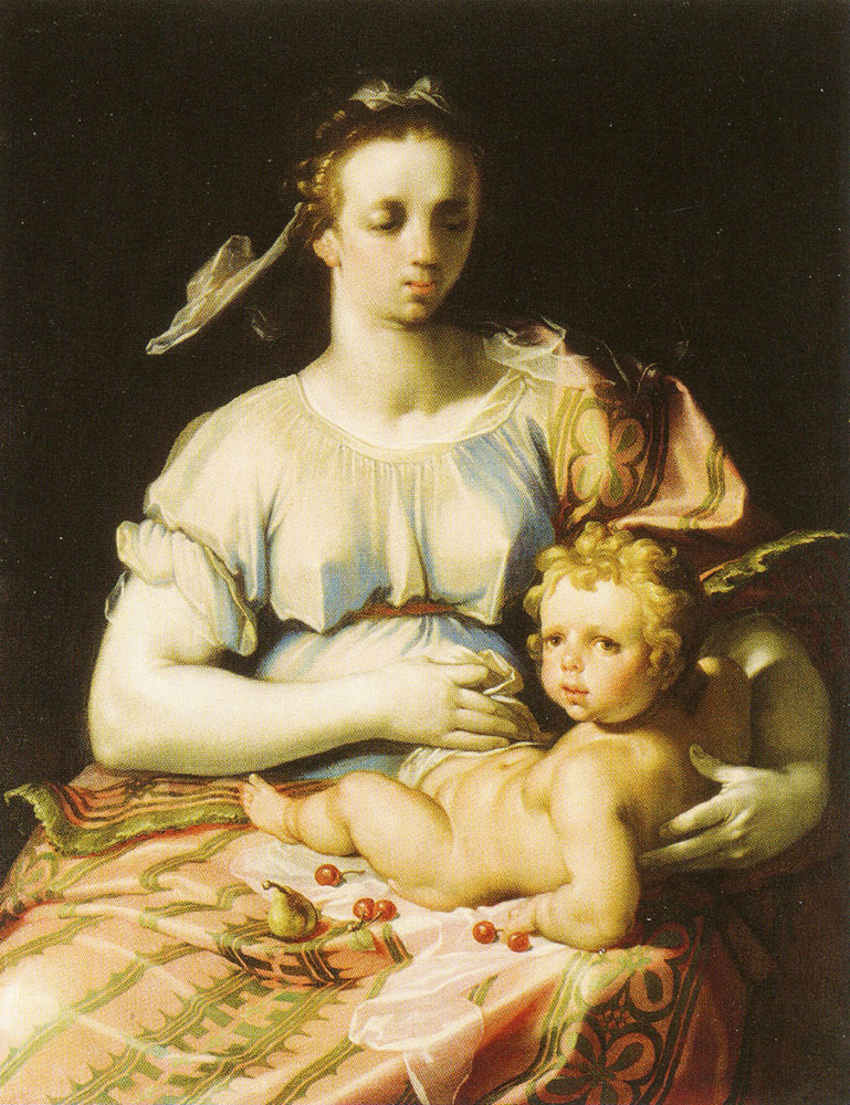 Cornelis Cornelisz. van Haarlem - Madonna with child
