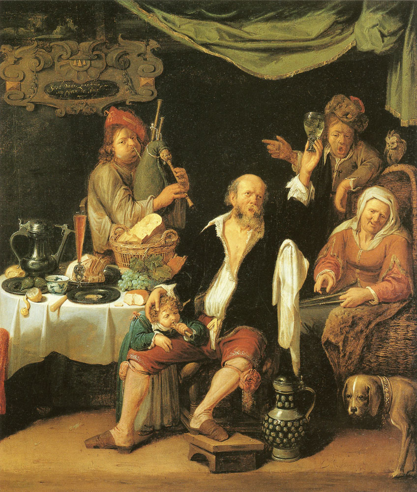 David Ryckaert III - As the Old Sing, So Pipe the Young