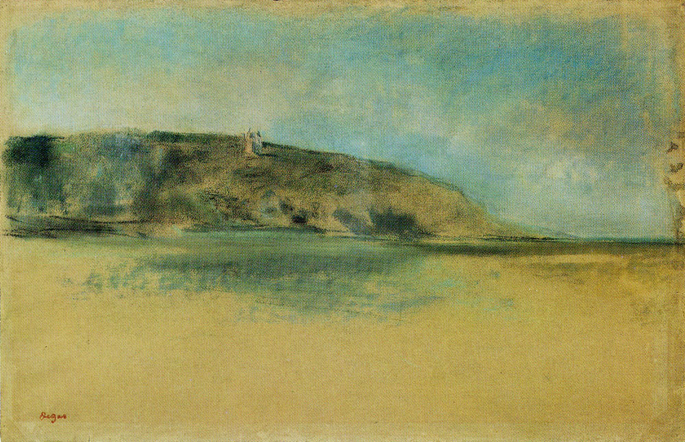 Edgar Degas - Beach at low tide