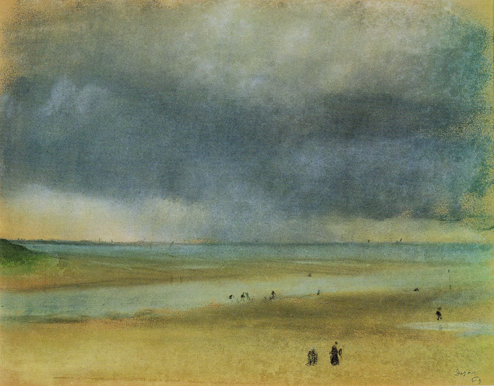 Edgar Degas - Beside the sea