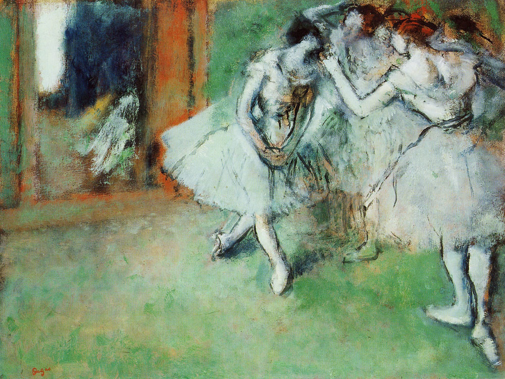 Edgar Degas - Group of dancers