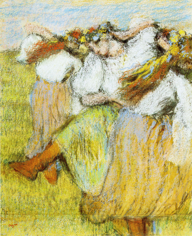 Edgar Degas - Russian dancers