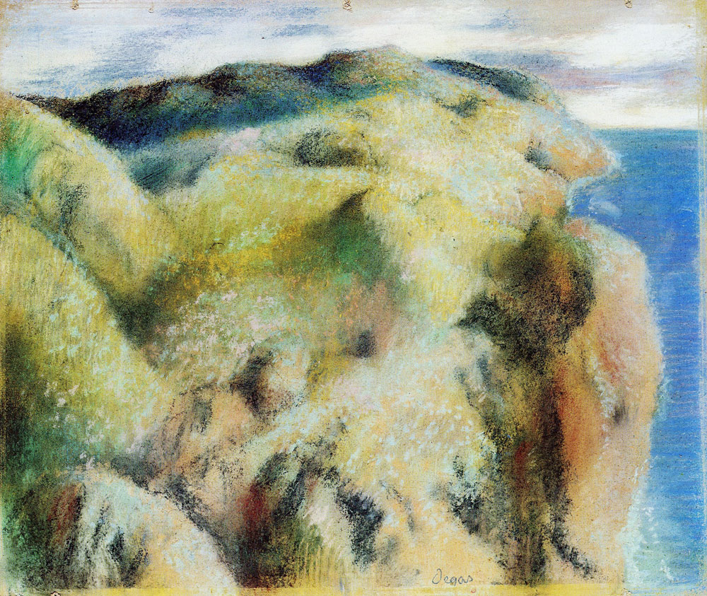 Edgar Degas - Steep coast