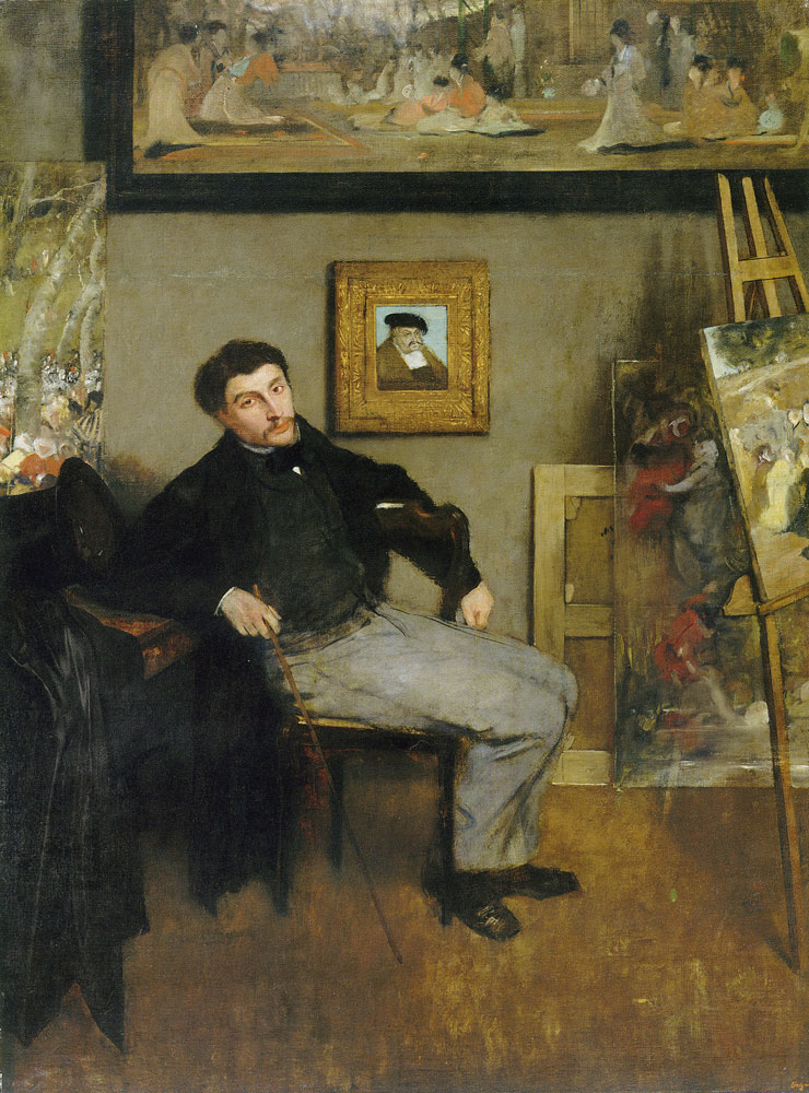 Edgar Degas - James-Jacques-Joseph Tissot