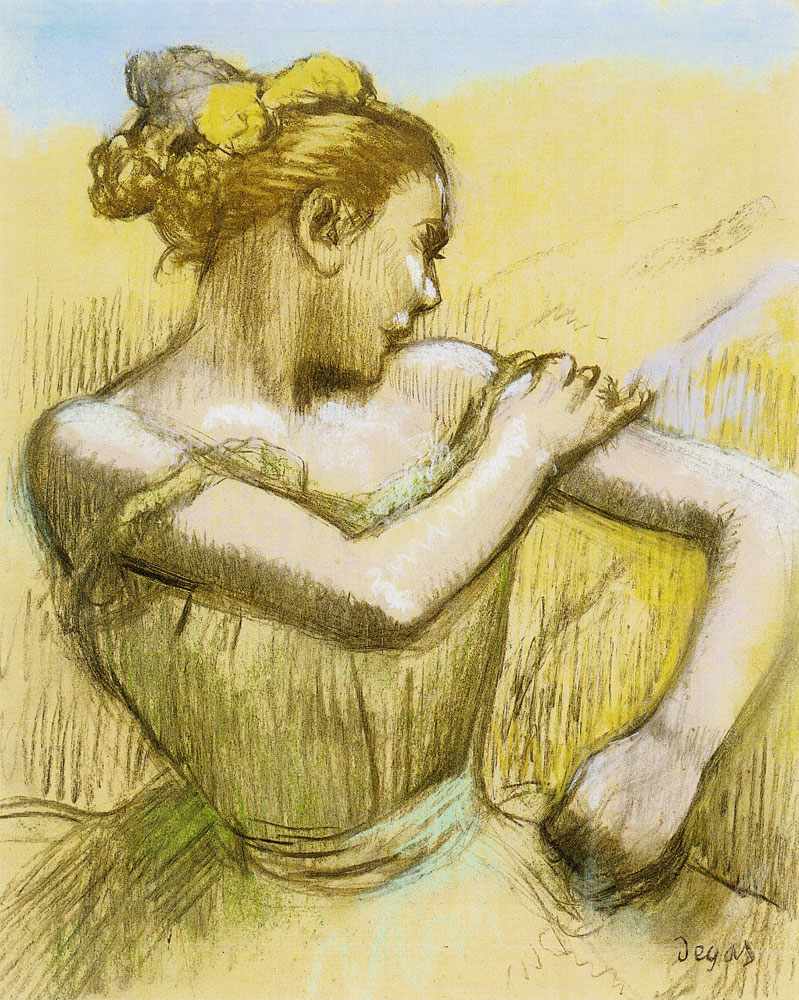 Edgar Degas - Torso of a dancer