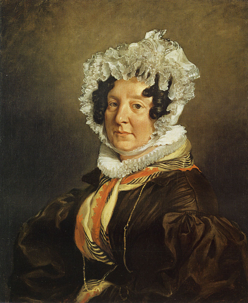 Eugene Delacroix - Madame Henri François Riesener