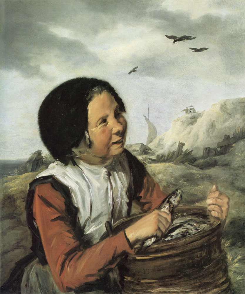 Frans Hals - Fishergirl