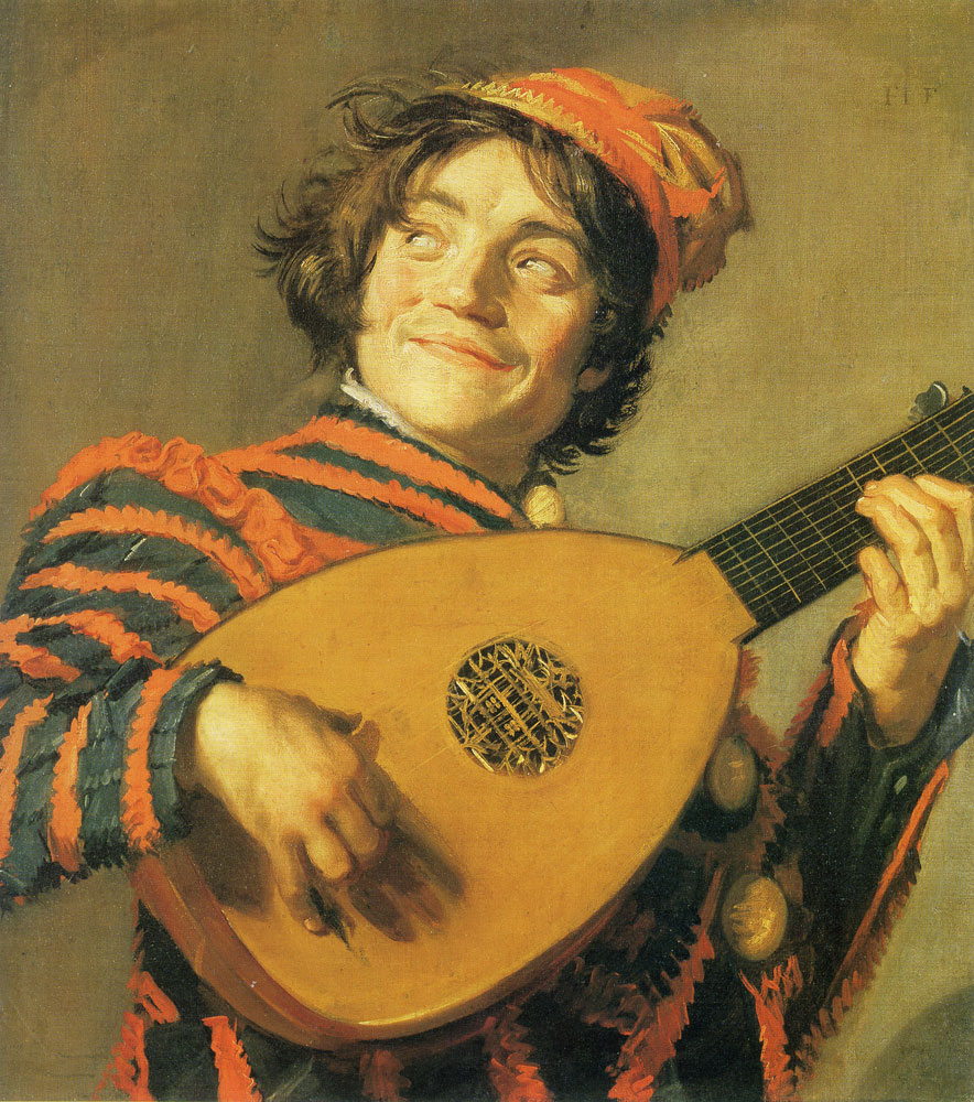 Frans Hals - The lute player