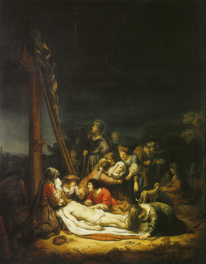 Govert Flinck - The lamentation over the dead Christ