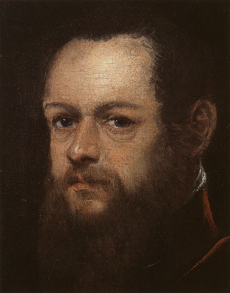 Jacopo Tintoretto - Portrait of a Bearded Man