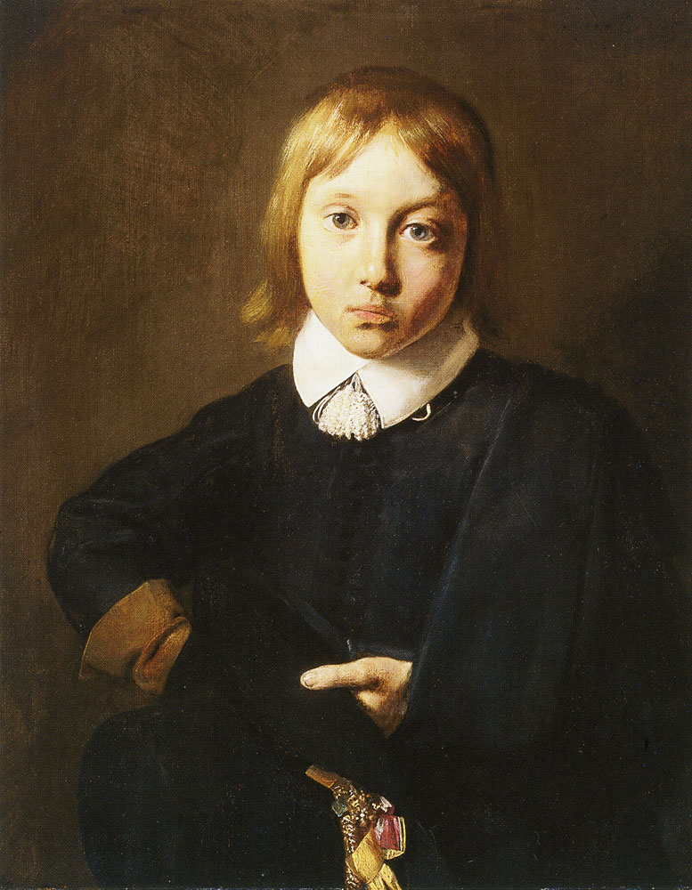 Jan de Bray - Portrait of a six years old boy