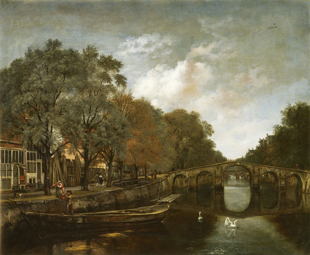 Jan Wijnants - The Herengracht in Amsterdam