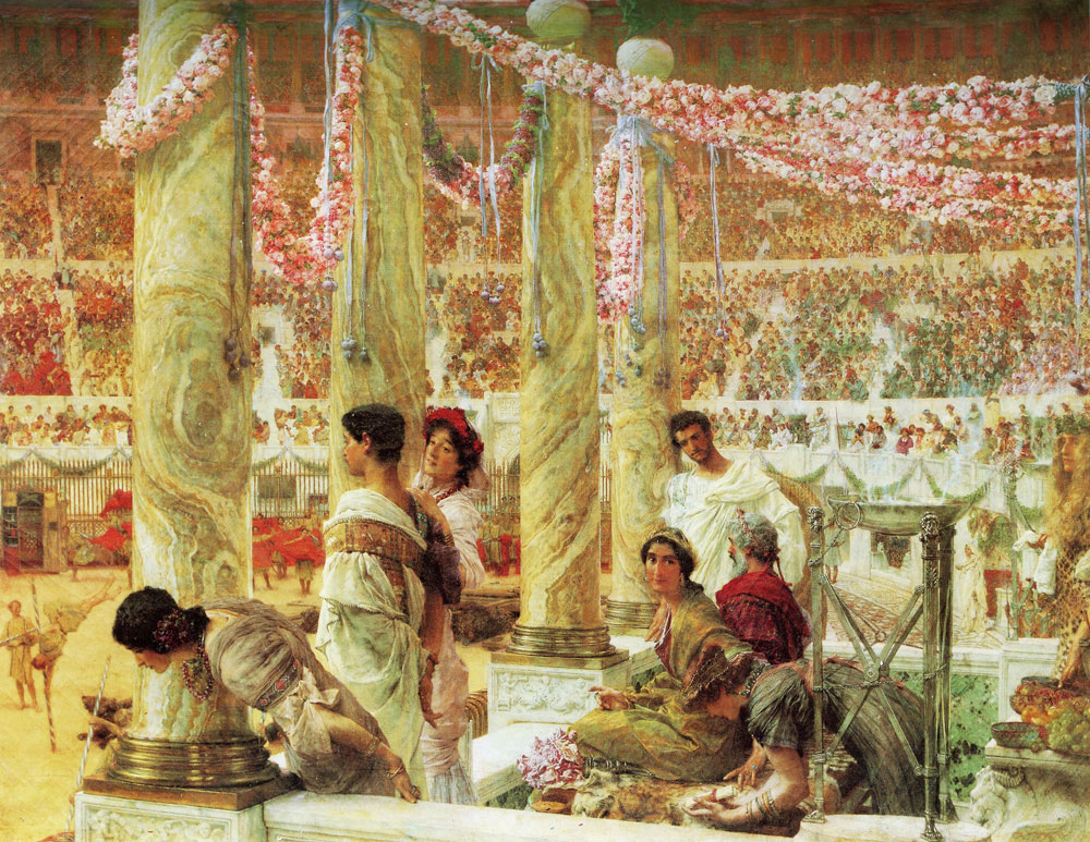 Lawrence Alma-Tadema - Caracalla and Geta