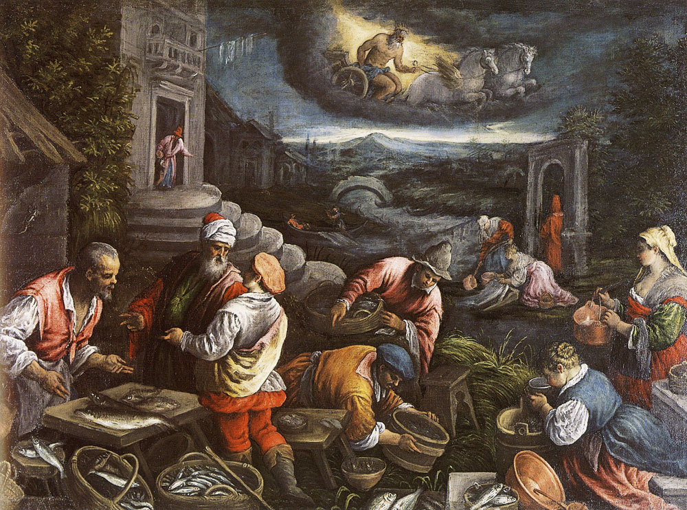 Attributed to Leandro Bassano and workshop - The Element of Water
