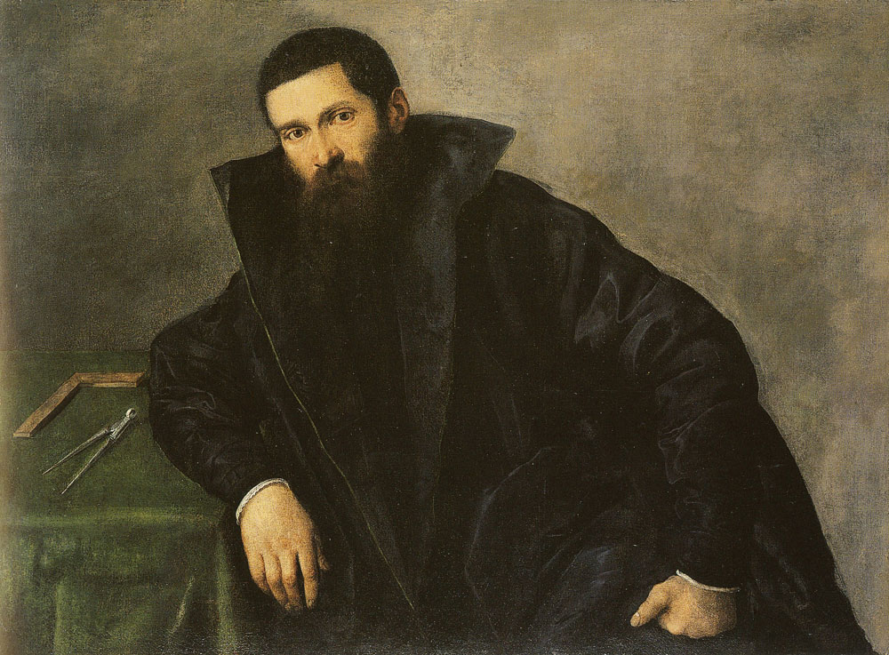 Lorenzo Lotto - Portrait of an Architect