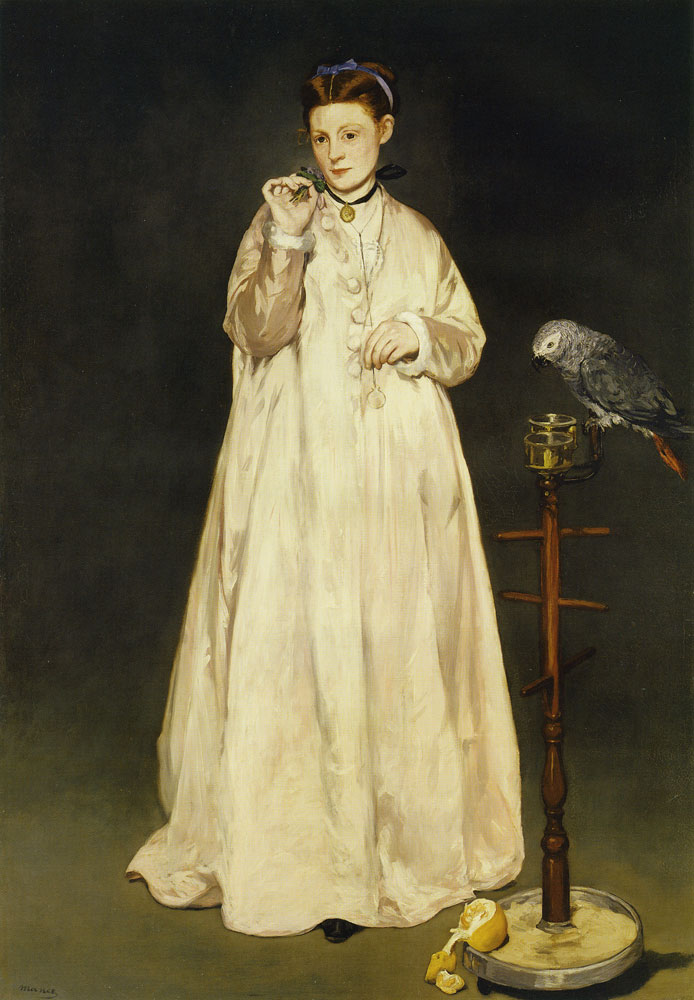 Edouard Manet - Young Lady in 1866
