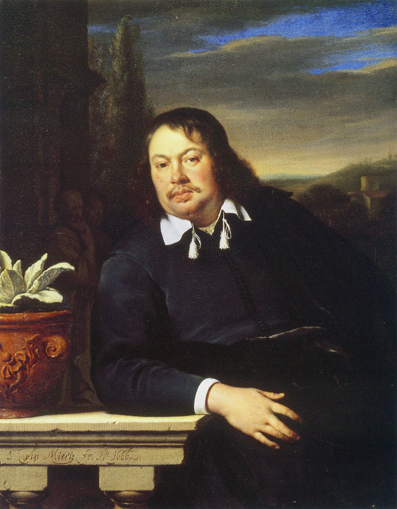 Frans van Mieris the Elder - Portrait of Florentius Schuyl