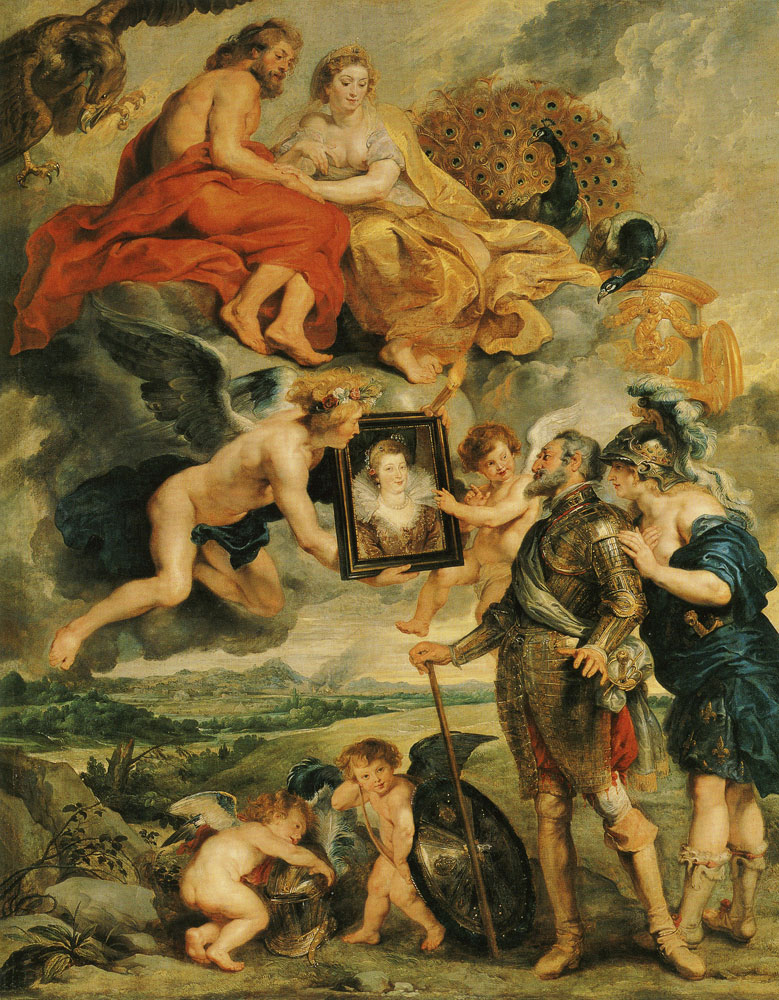 Peter Paul Rubens - The Presentation of the Portrait