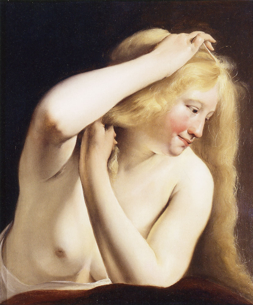 Salomon de Bray - Bathing Woman