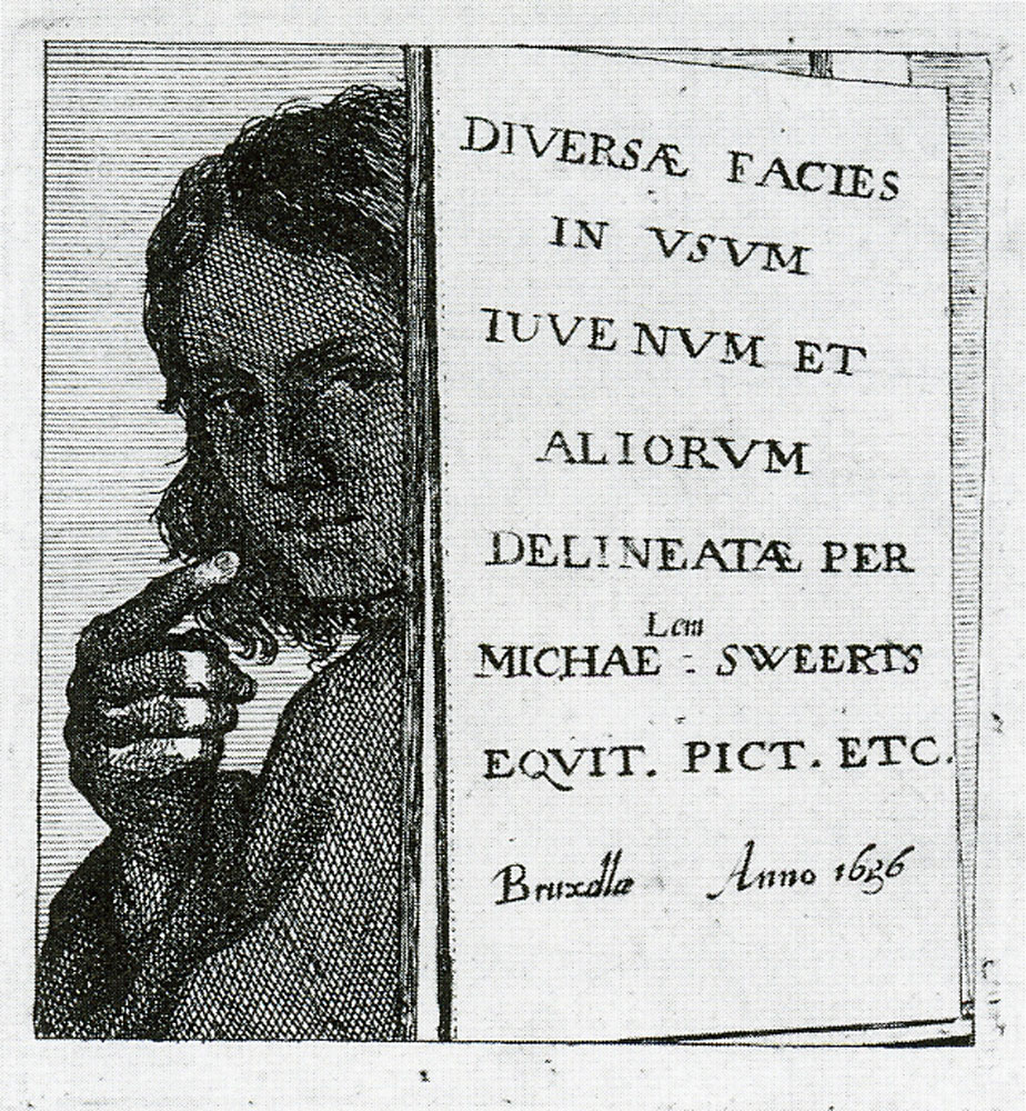 Michael Sweerts - Title page of twelve studies of heads