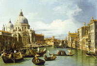 Canaletto The Entrance to the Grand Canal with Santa Maria della Salute