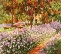 Claude Monet The garden