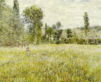 Claude Monet The meadow