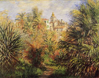 Claude Monet Moreno garden at Bordighera