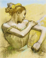 Edgar Degas Torso of a dancer